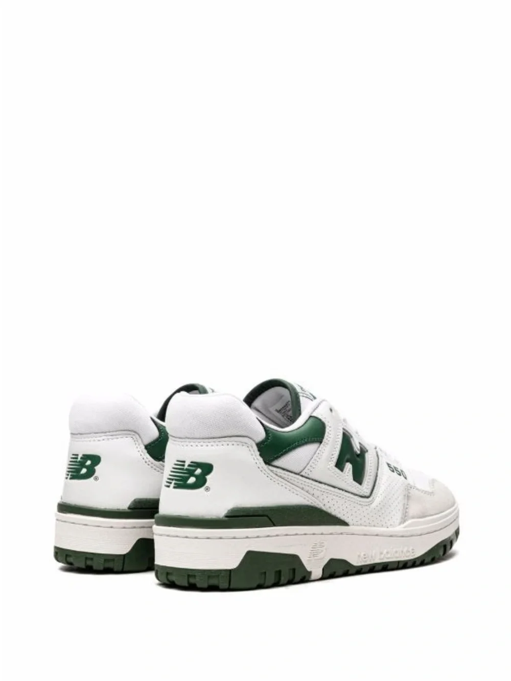 New Balance 550 White/team forest green - Picture 4 of 8
